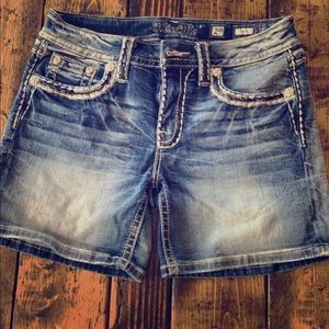 Miss Me Bermuda Shorts